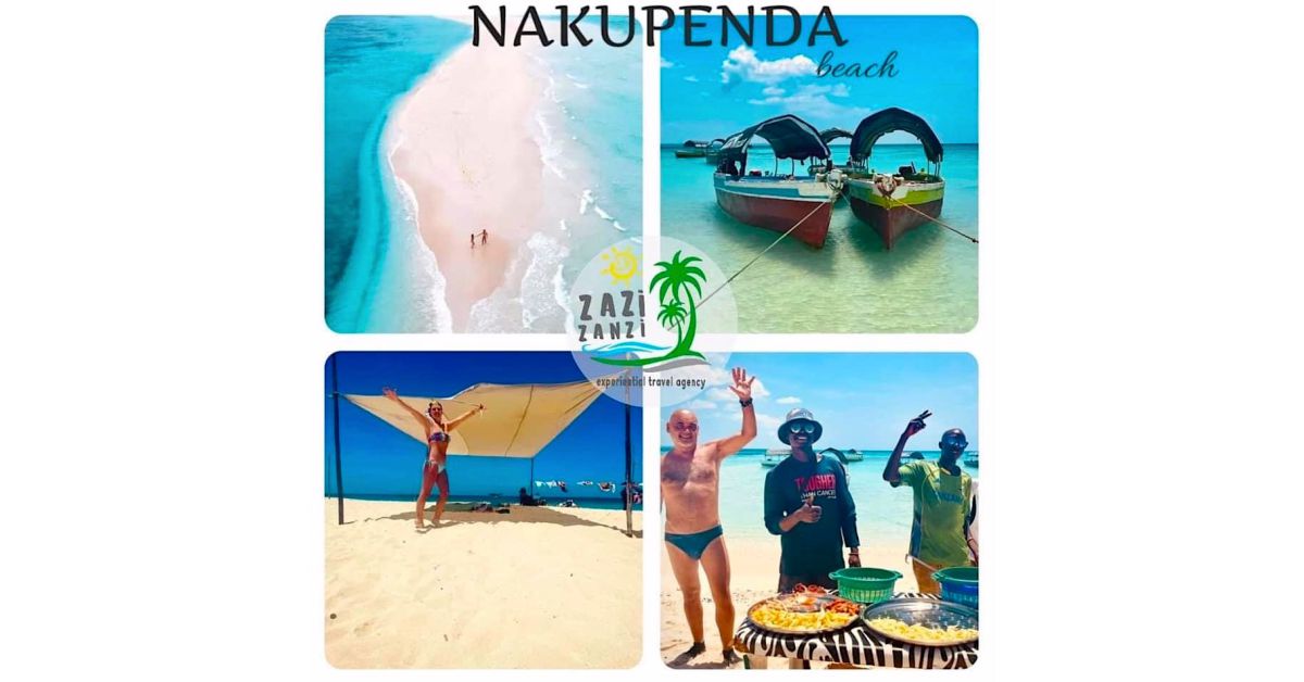 Trip on the sandbank Nakupenda